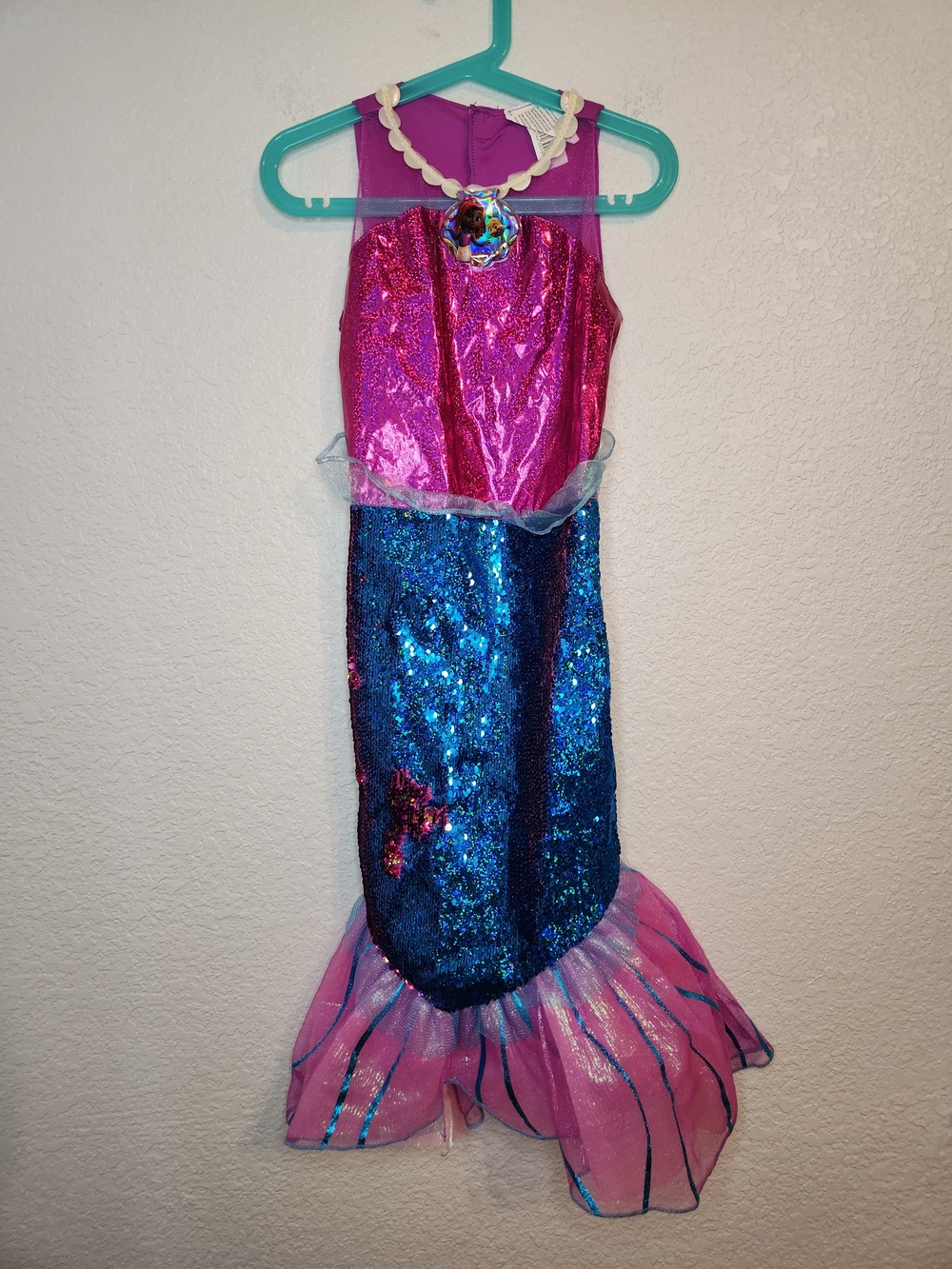 Disney 4-6X Princess Little Mermaid Ariel Dress-Up Reverse SEQUINS